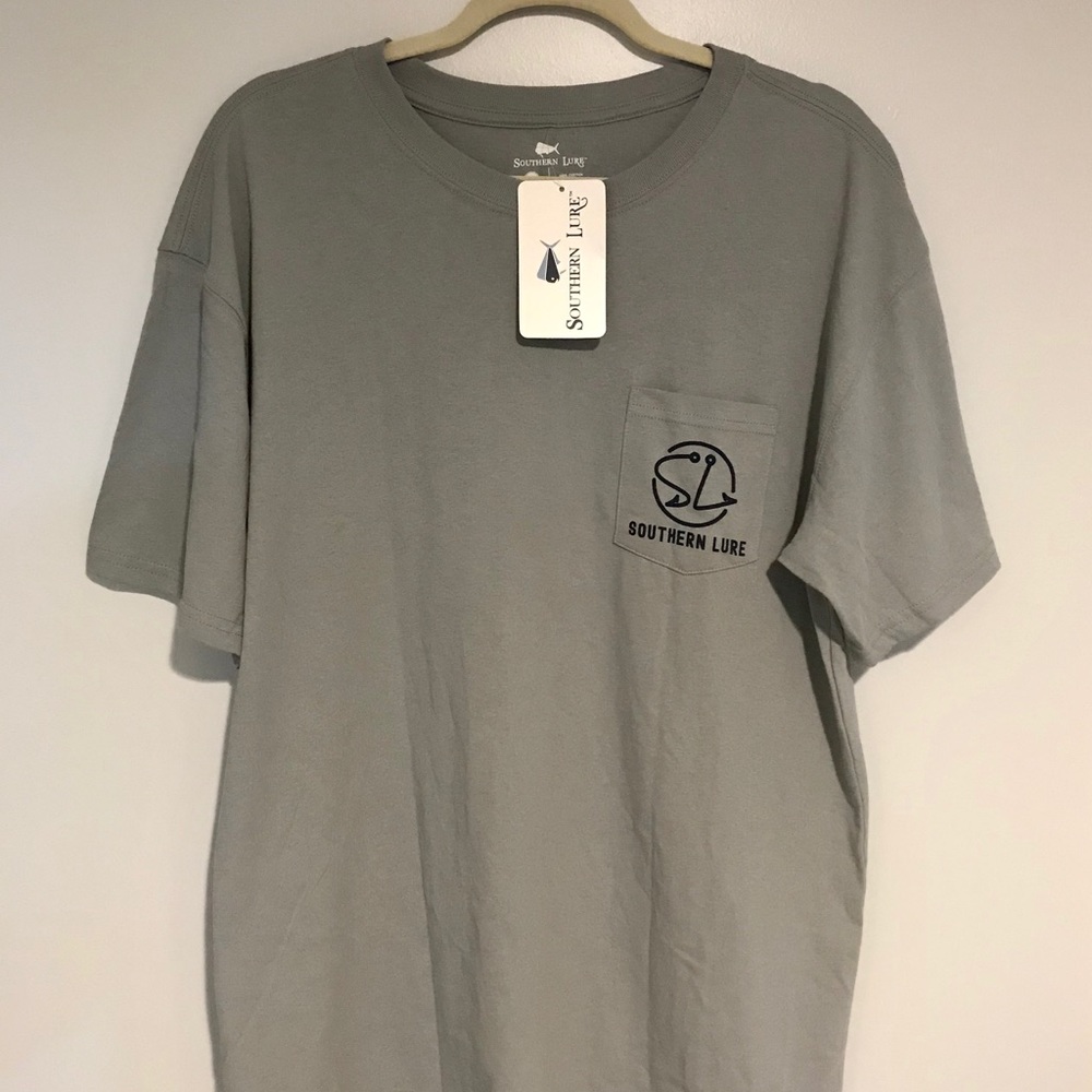 SOUTHERN LURE | Gray Get Hooked T Shirt L